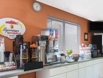 Super 8 By Wyndham Salem Va Motell Restaurang bild